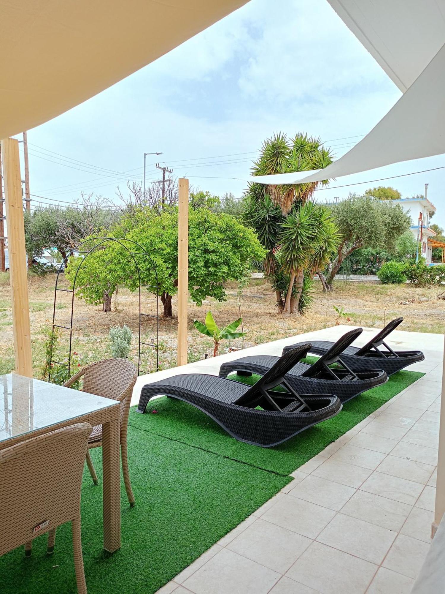 Spacious Beach House Theologos Buitenkant foto